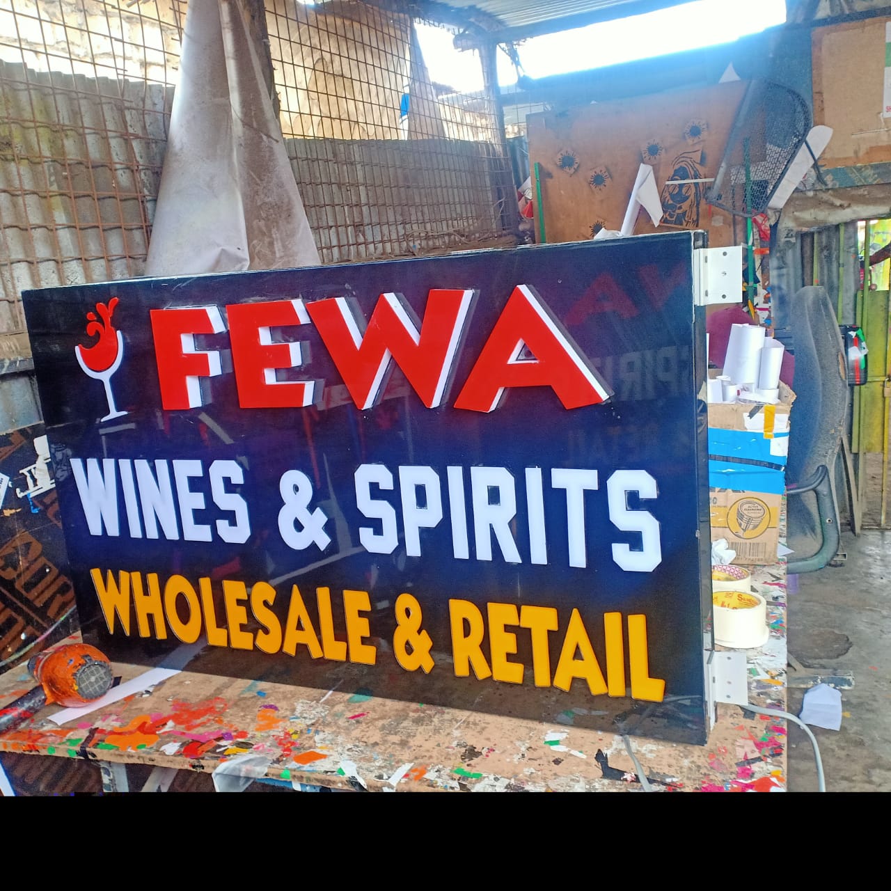 3D Shopfront Sign